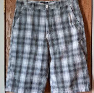 South Pole Mens Size 34 Plaid Shorts